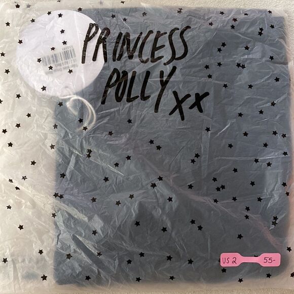 Princess Polly TILLER MINI DRESS BLACK US 2 - Picture 6 of 9